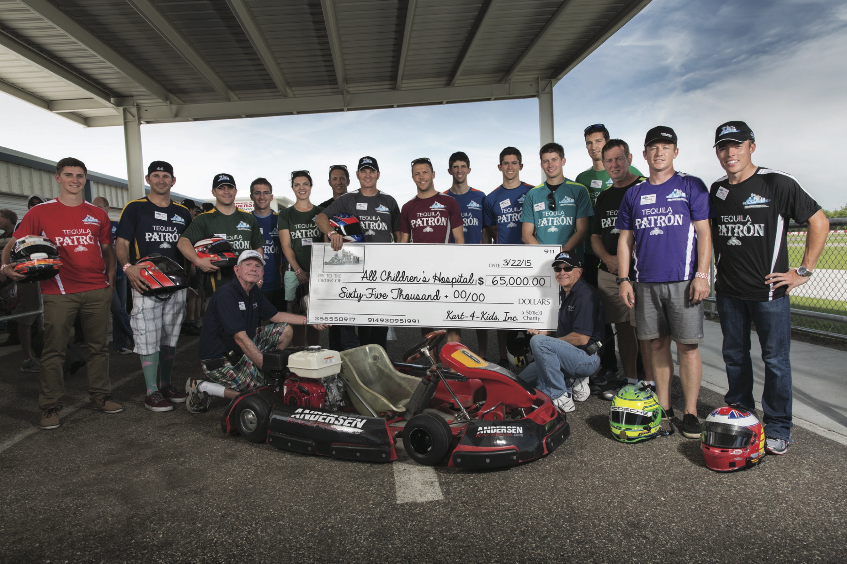 Patrick Long Pro-Am Kart Race – 2015