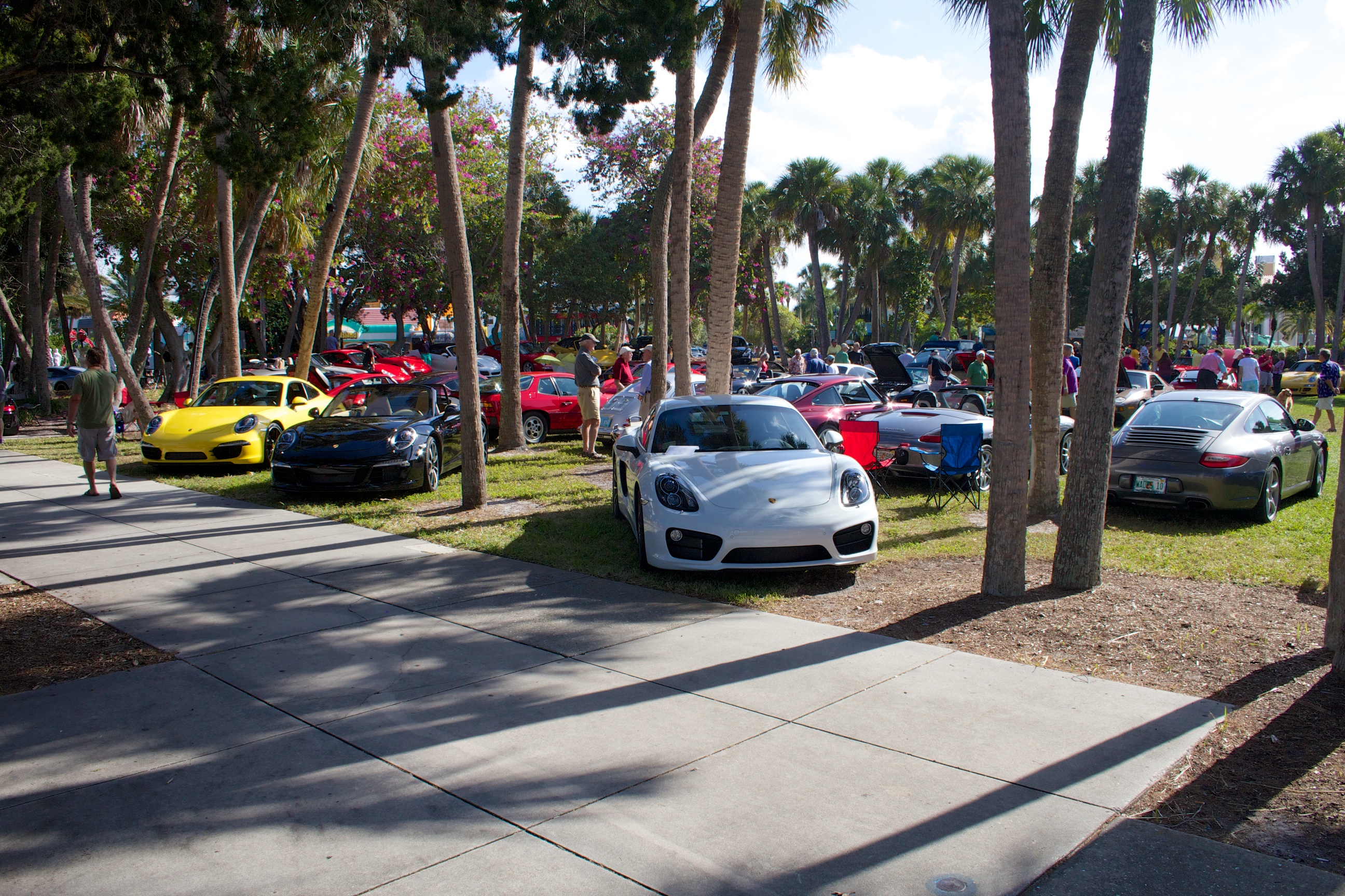 Porsches in the Park – 2013